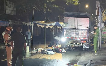 Tông vào đuôi xe tải trong đêm, một người tử vong, một người bị thương nặng