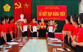 Vĩnh Phúc: Đảng bộ xã Duy Phiên chú trọng phát triển đảng viên mới