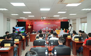 Báo Xây dựng tham gia giải bóng đá Cúp Nhà báo và Công luận lần thứ IV năm 2025