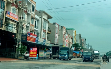 Vĩnh Phúc: Tiểu thương thị trấn Thổ Tang hoạt động trở lại