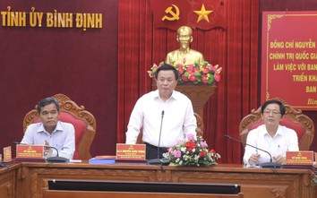 Bí thư Tỉnh ủy Bình Định được giao chủ trì công tác hợp nhất hai tỉnh Bình Định, Gia Lai