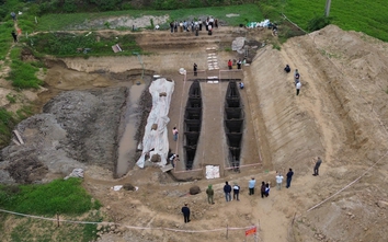 Đánh giá mới nhất về niên đại thuyền cổ khổng lồ ở Bắc Ninh