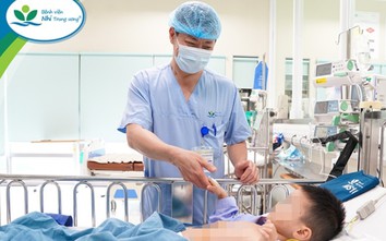 Bé trai bị chậm cấp cứu do chưa nộp đủ viện phí ở Nam Định sắp được xuất viện