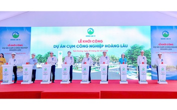 Vĩnh Phúc: Khởi công dự án Cụm công nghiệp Hoàng Lâu, huyện Tam Dương