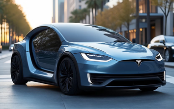Taxi tự lái Tesla lộ diện trên đường, ấn định thời điểm ra mắt