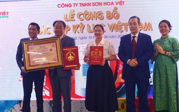 Sơn Hoa Việt xác lập Kỷ lục Việt Nam với dòng sản phẩm “Sơn Thông minh” đa tính năng
