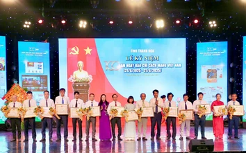 Thanh Hóa kỷ niệm 100 năm Báo chí Cách mạng Việt Nam, tôn vinh đội ngũ người làm báo