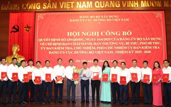 Công bố quyết định về nhân sự Đảng ủy Cục Đường bộ VN nhiệm kỳ 2025-2030