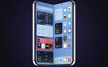 iPhone gập gây chú ý với thiết kế cực mỏng và camera kép