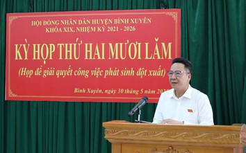 Vĩnh Phúc: Kỳ họp thứ 25, HĐND huyện Bình Xuyên khóa XIX, nhiệm kỳ 2021 - 2026