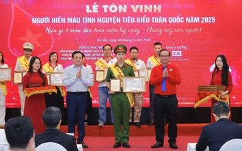 Tôn vinh người hiến máu tình nguyện: Có nhiều người hơn 100 lần hiến máu lẫn tiểu cầu