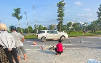 Bị xe tải chạy cùng chiều cán, người đàn ông đi xe máy tử vong