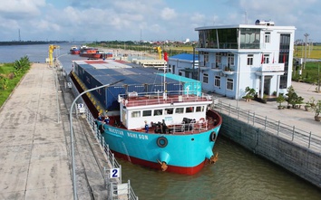 Từ 3/7, hạn chế giao thông để bảo trì âu tàu Nghĩa Hưng