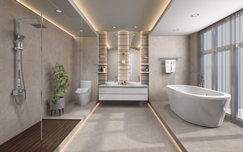Caesar hiện đại hóa không gian phòng tắm, nâng tầm trải nghiệm sống