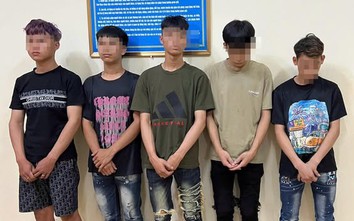 Bắt giữ 5 đối tượng gây rối trật tự công cộng ở phường Hà Giang 2