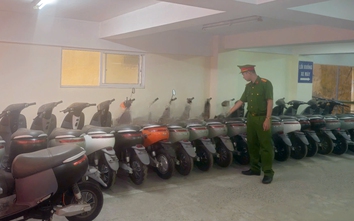 Hà Nội: Triệt phá đường dây sản xuất, buôn bán xe máy điện giả quy mô lớn