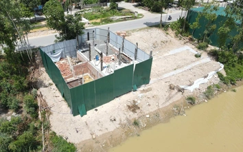 Nghệ An: Tình trạng xây dựng lấn chiếm công trình đê điều, thủy lợi ngày càng nghiêm trọng