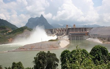 Mở một cửa xả đáy hồ thủy điện Tuyên Quang
