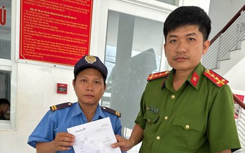Anh bảo vệ nhờ công an hướng dẫn trả 170 triệu đồng "đi lạc" vào tài khoản