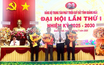 Ông Phạm Xuân Vinh giữ chức Bí thư Đảng ủy Trung tâm phát triển quỹ đất tỉnh Quảng Ngãi