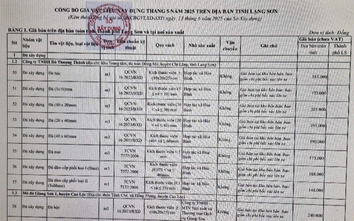 Vụ nhà thầu kêu cứu vì giá cát tăng "chóng mặt": Hàng chục mỏ không kê khai, công bố giá