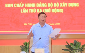 Đảng ủy Bộ Xây dựng tổ chức Hội nghị Ban chấp hành lần thứ ba