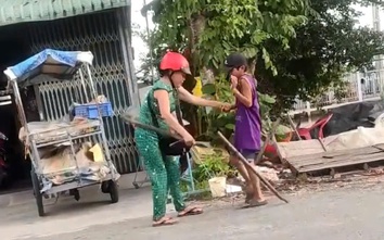 Công an vào cuộc vụ bé trai bán không hết vé số bị cô ruột bạo hành