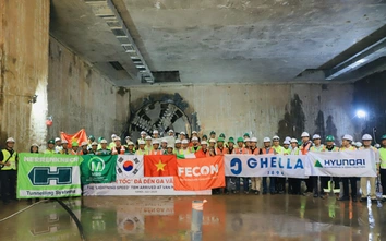 Robot đào hầm metro Nhổn - ga Hà Nội đã đến ga Văn Miếu