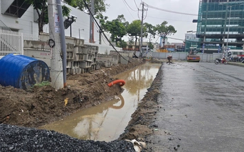 Người dân bức xúc vì tuyến đường hơn 500m nội ô Cần Thơ thi công ì ạch