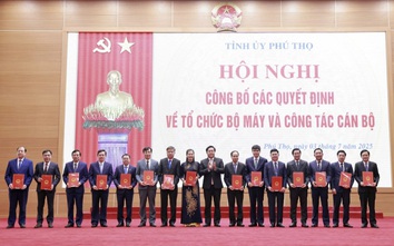 Phú Thọ trao quyết định bổ nhiệm 15 giám đốc, phó giám đốc sở