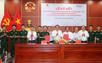 Cà Mau hợp tác Tập đoàn Viettel phổ cập điện thoại thông minh giá rẻ cho người dân
