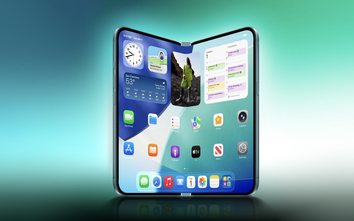 iPhone gập đầu tiên của Apple sẽ ra mắt năm tới với 4 camera và Touch ID