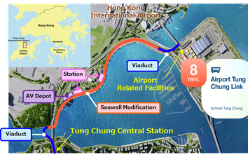 Penta-Ocean wins ¥41.5B deal for Hong Kong Airport link road and station project