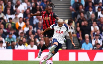 Evanilson tỏa sáng, Bournemouth hạ Tottenham nghẹt thở