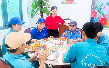 Viglacera gắn kết yêu thương với "Bữa cơm Công đoàn"