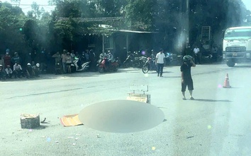 Va chạm xe tải trên quốc lộ 24C, người đi xe máy tử vong tại chỗ