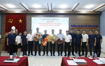 Trường ĐH Xây dựng Hà Nội quyết định bổ nhiệm nhân sự