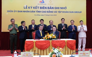 Cao Bằng - Sun Group hợp tác phát triển thác Bản Giốc thành khu du lịch quốc gia