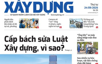Tin mới nhất, hay nhất trên Báo Xây dựng ngày 24/9/2025