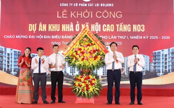 Phú Thọ: Khởi công toà nhà ở xã hội 400 căn hộ, cao 15 tầng