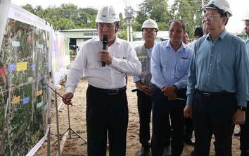 Phó Thủ tướng Mai Văn Chính kiểm tra tiến độ dự án đường Vành đai 3 TP.HCM