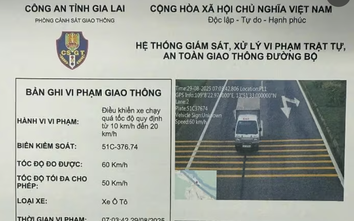 Gia Lai: Hơn 2.200 trường hợp vi phạm giao thông chưa chấp hành xử phạt