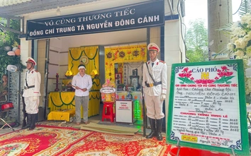Thăng quân hàm trước thời hạn cho thiếu tá công an Đắk Lắk hy sinh khi làm nhiệm vụ