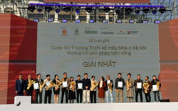 7 giải Nhất được trao trong cuộc thi thiết kế mẫu nhà ở xã hội