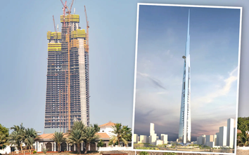 Dự án toà tháp cao nhất thế giới đạt cột mốc quan trọng, hướng đến độ cao 1km