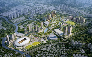Ngắm phối cảnh hoành tráng của Khu liên hợp thể dục thể thao Quốc gia Rạch Chiếc