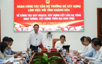 Bộ trưởng Trần Hồng Minh cùng Khánh Hòa tháo gỡ vướng mắc quy hoạch, phát triển hạ tầng