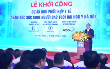 Tổng Bí thư Tô Lâm dự lễ khởi công dự án khu phức hợp y tế người cao tuổi