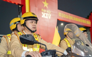 Các tuyến đường tạm cấm phương tiện phục vụ chương trình nghệ thuật chào mừng Đại hội Đảng