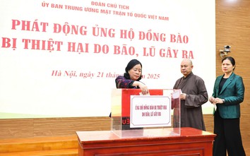 Dừng tiếp nhận hỗ trợ đồng bào bị thiệt hại do bão, mưa lũ sau ngày 31/1